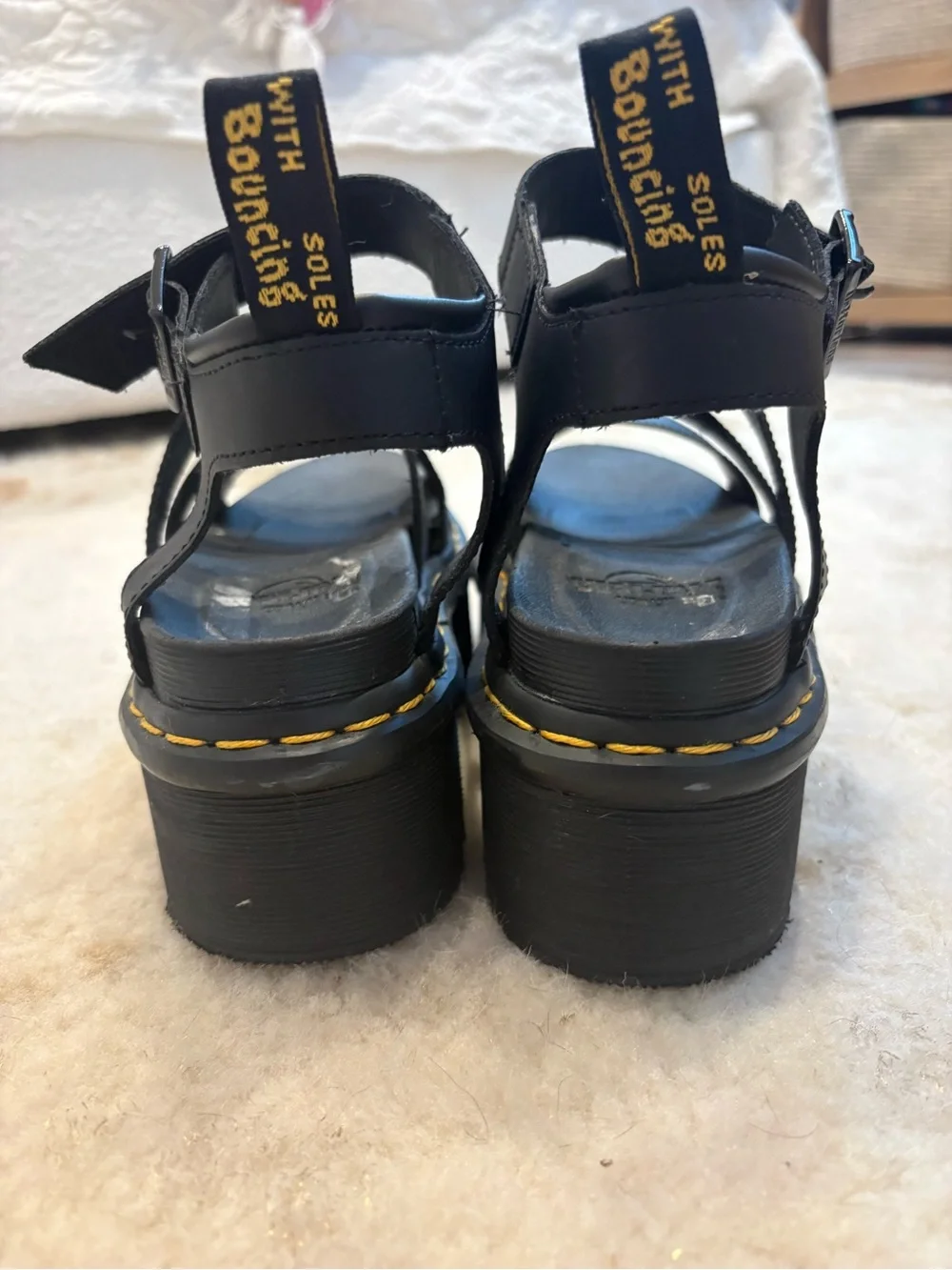 Dr martens Black Platform sandal